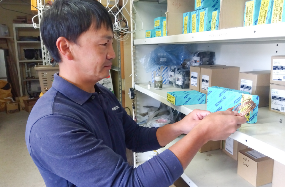 機械に興味のある方、スキルを磨きたい向上心のある方にはぴったりの仕事だと思います。